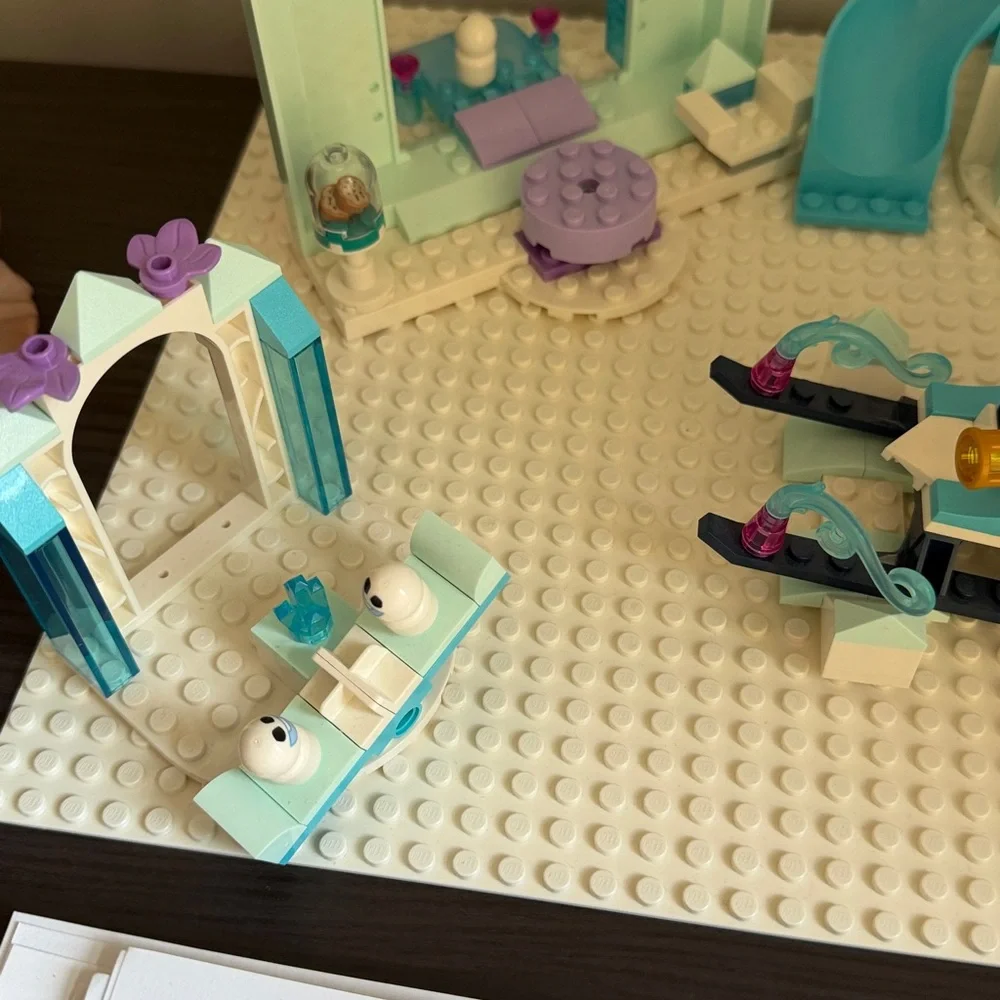 LEGO Disney Frozen Elsa Ice Castle Playset w/ Minifigures & Olaf